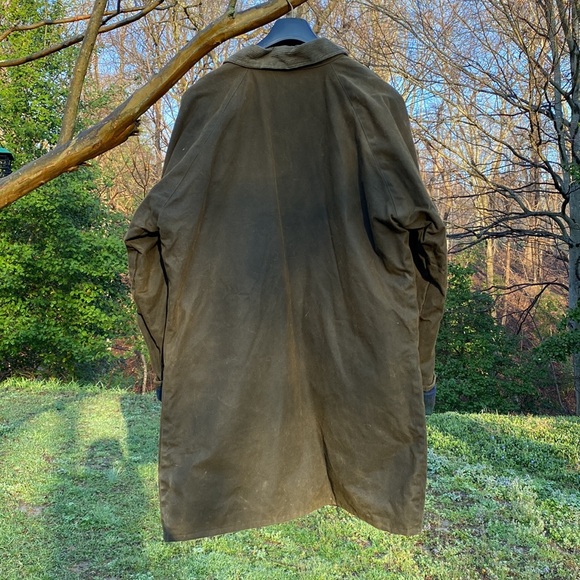 English Waxed Cotton coat - Picture 2 of 12